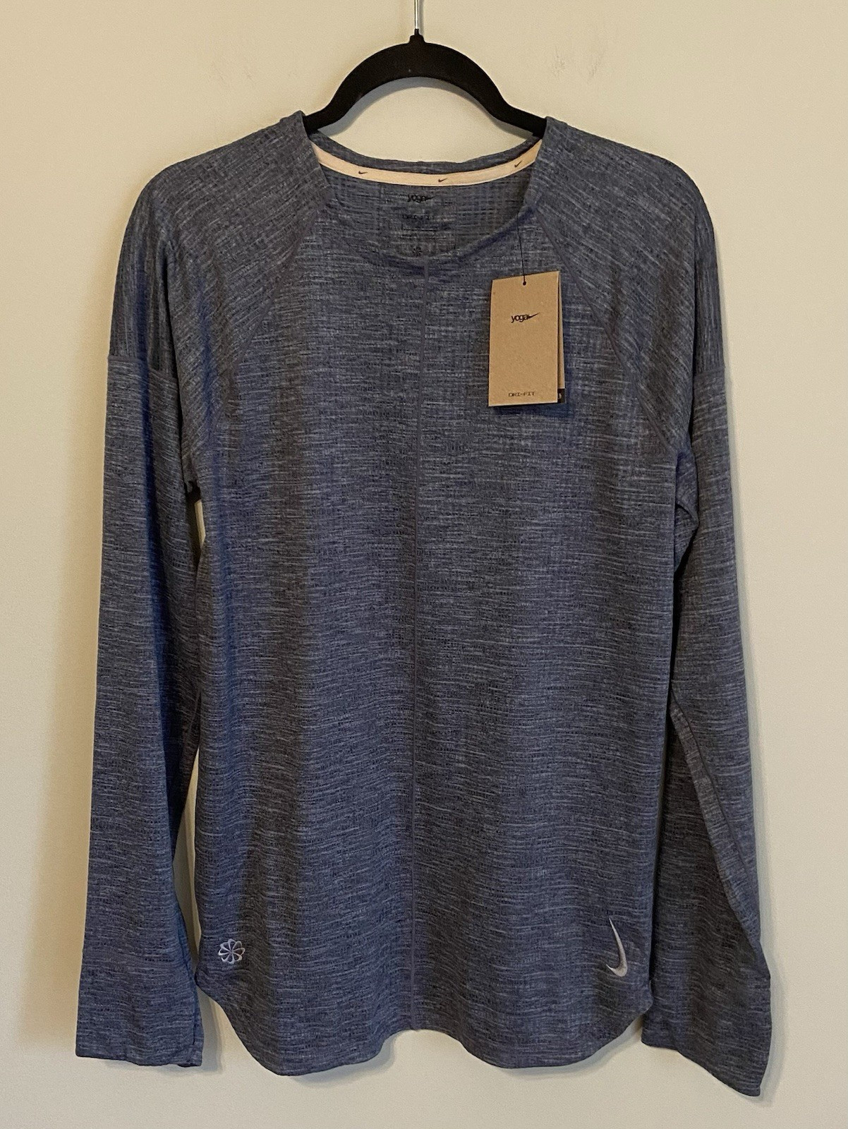 Nike Yoga Training Dri-FIT Crew Shirt FB7775-437 Men’s Size Small NWT gallery