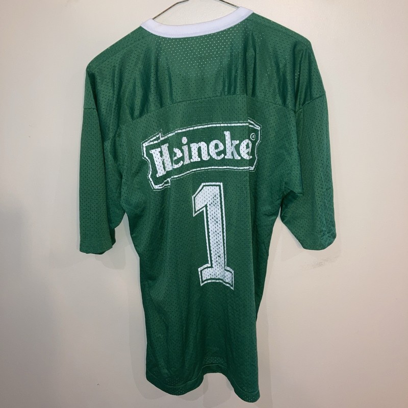 VINTAGE HEINEKEN FOOTBALL JERSEY MENS SIZE ? gallery