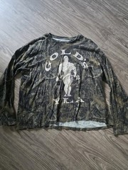 YoungLA 8047 Gold’s Gym Thermal Longsleeve Dark Tree Camo Size XXL