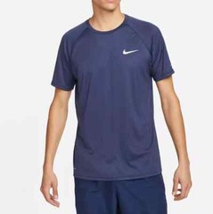 Nike Swim Essential Hydroguard UPF 40+ Shirt Midnight Navy Size L NESSA586-440