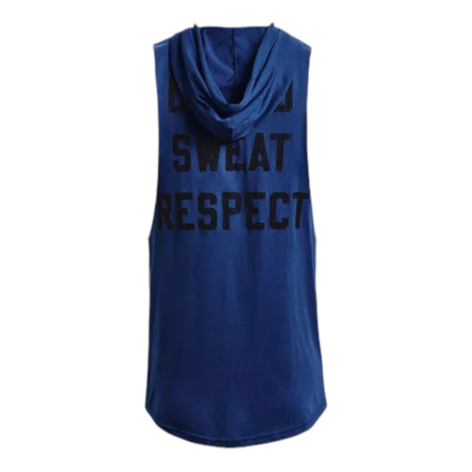 Under Armour Project Rock BSR Bull Sleeveless Hoodie Men's Size Small Blue gallery