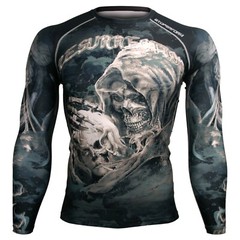 BTOPERFORM compression shirt long sleeve top design graphic gym fitness XS~4XL