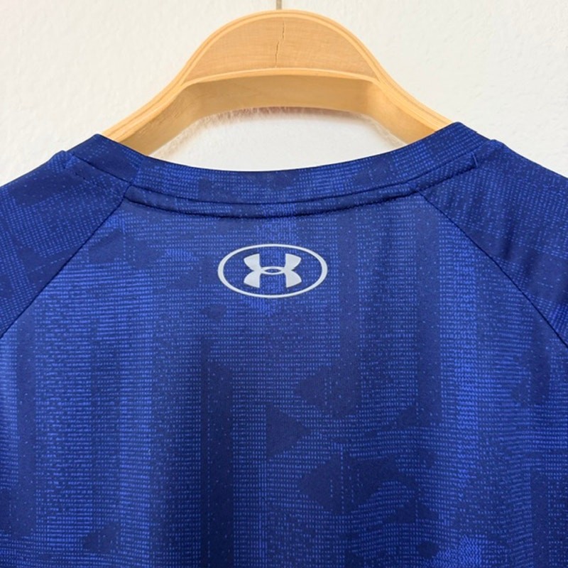 Under Armour The Technical Tee Athletic Lightweight Blue Short Sleeve Men's XL gallery