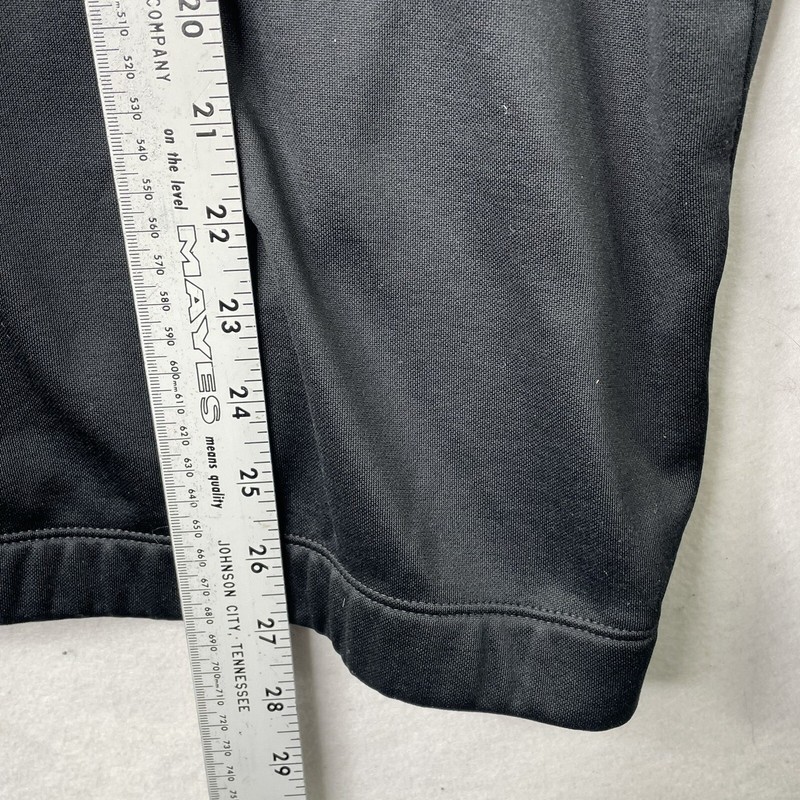 Nike Golf ThermaFit 1/3 Zip Up Solid Black Long Sleeve Shirt Mens Large Banded gallery