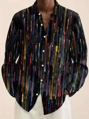 Mens 6XL BIG Long Sleeve DRESS – Casual Shirt New 2025