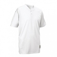 Easton Skinz White 2 Button Placket Jersey Adult