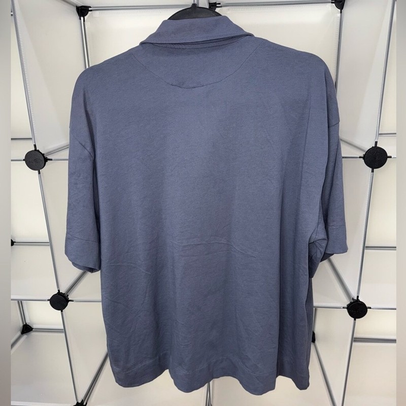 ASOS DESIGN Relaxed Short Sleeve Pique Jersey Shirt Size XS gallery