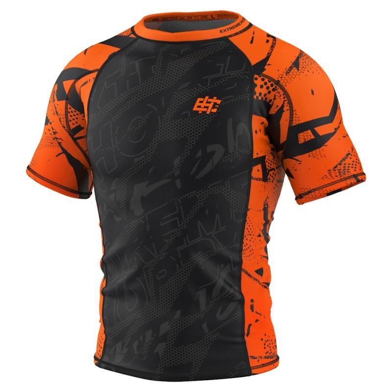 Extreme Hobby Rashguard Short Sleeve Neo Orange gallery