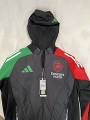 Adidas AFC EU WINTOP Size M BNWT Track Top With Hidden Balaclava. Warm