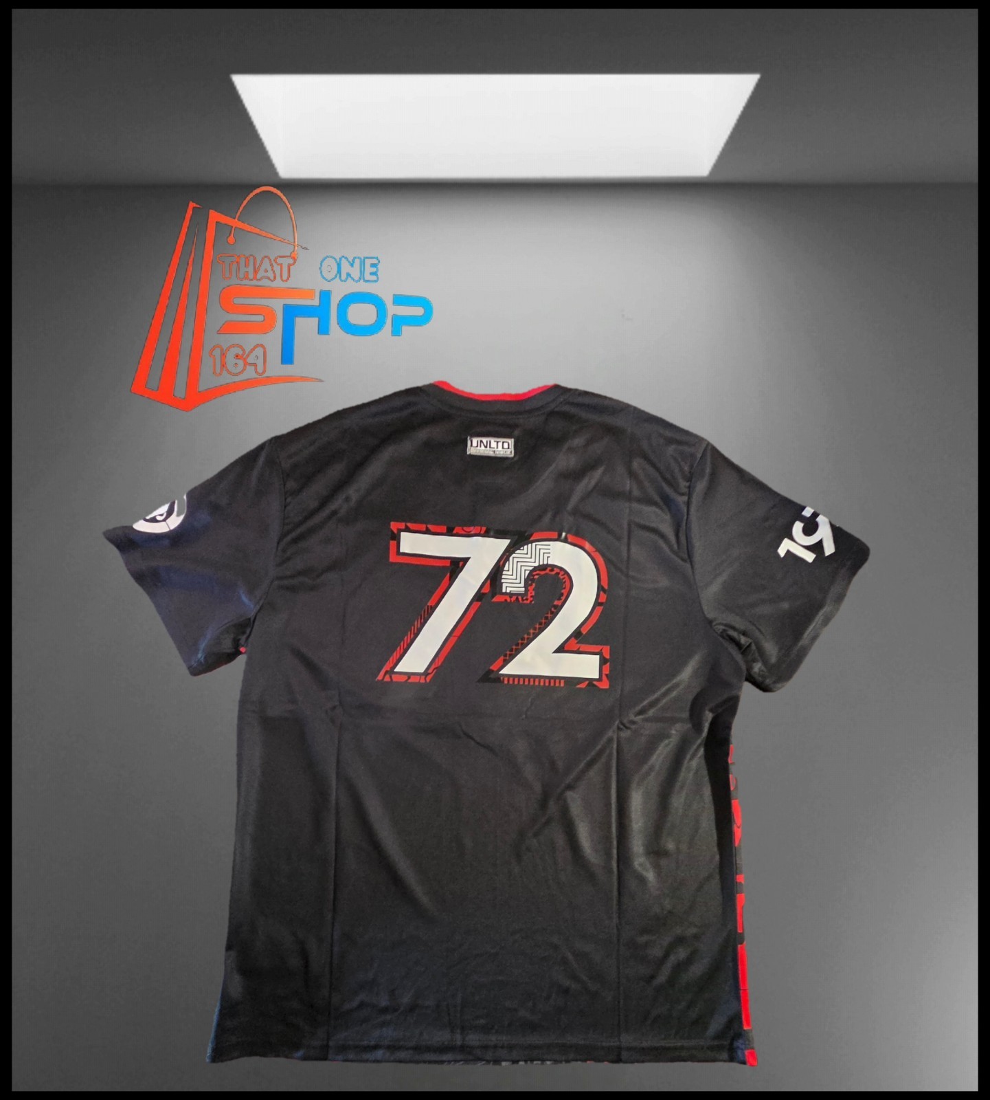 Ecko Unltd Mens graphic soccer jersey color Red,black Size Large gallery