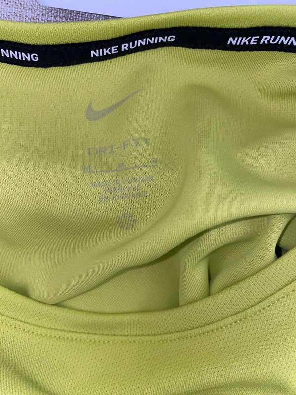 Men's Nike Dri-Fit DV9815 Mesh Training Shirt Green Medium gallery