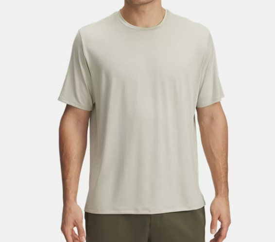 Under Armour motion Loose Mens Shirt, Medium, Beige, Style #1387389 gallery