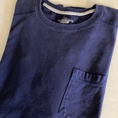 Men’s Russell Athletic Performance Pocket T Shirt Navy Size Large