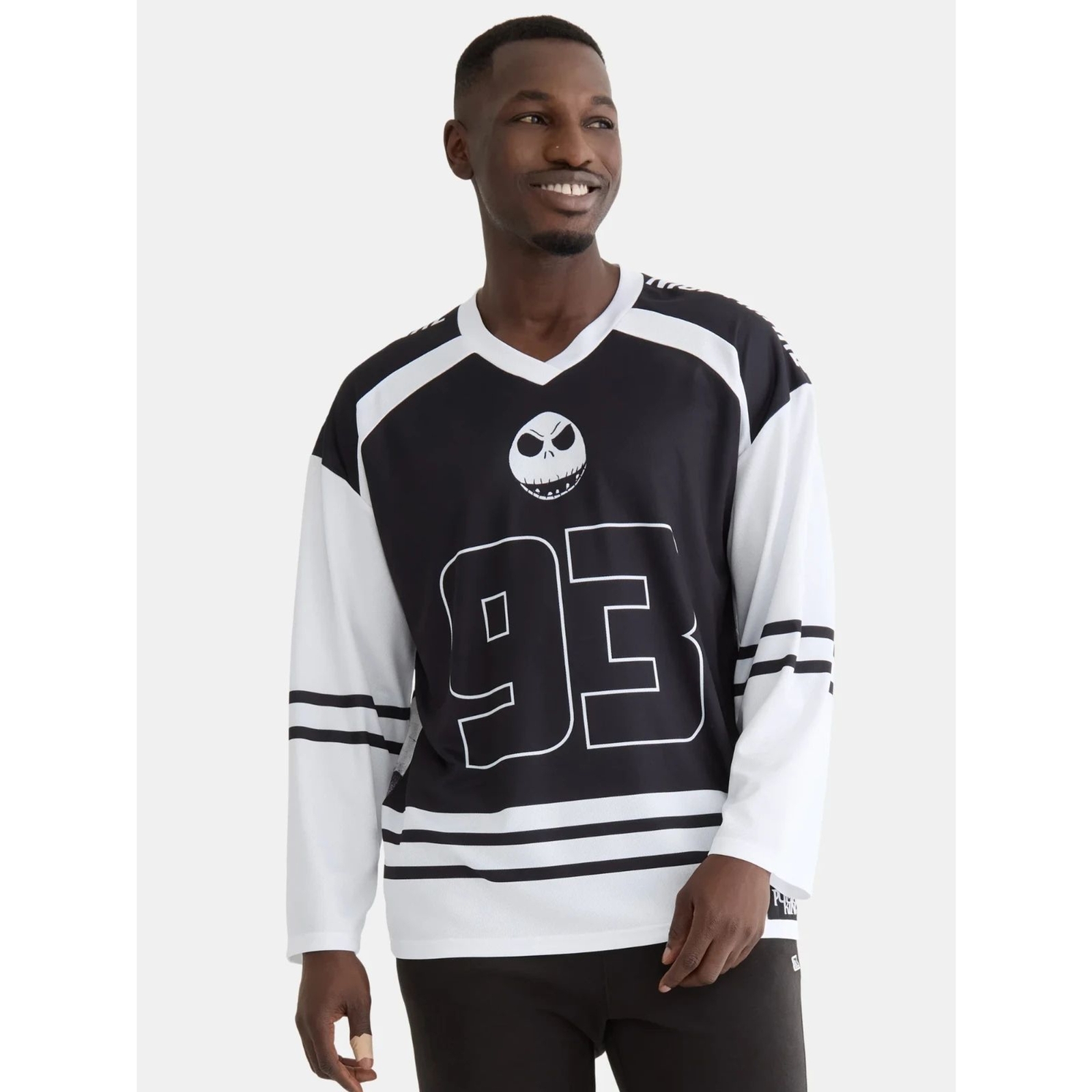 NWT Disney's Nightmare Before Christmas Graphic Hockey Jersey, Size Large, *NEW* gallery