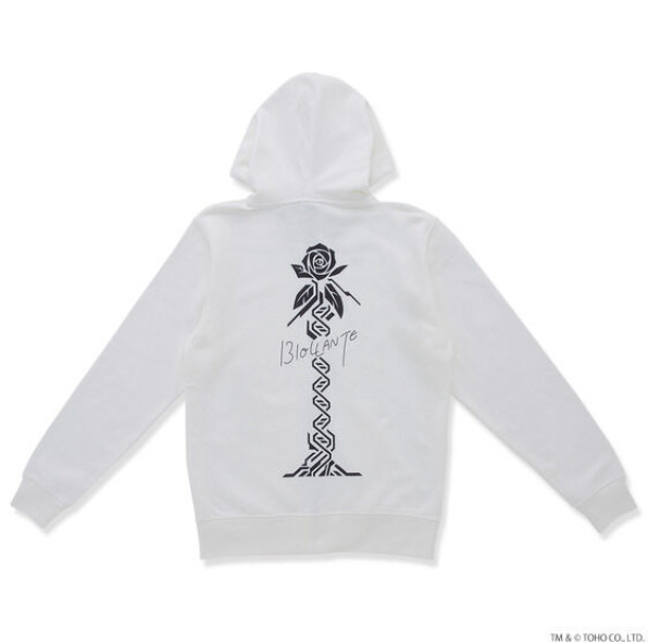 Godzilla Iconic Series Hoodie Biollante Flower Beast White apparel TOHO Monster gallery