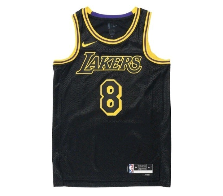 NIKE Kobe Mamba Mentality Lakers Uniform Size: XL Black Men FN7297-010