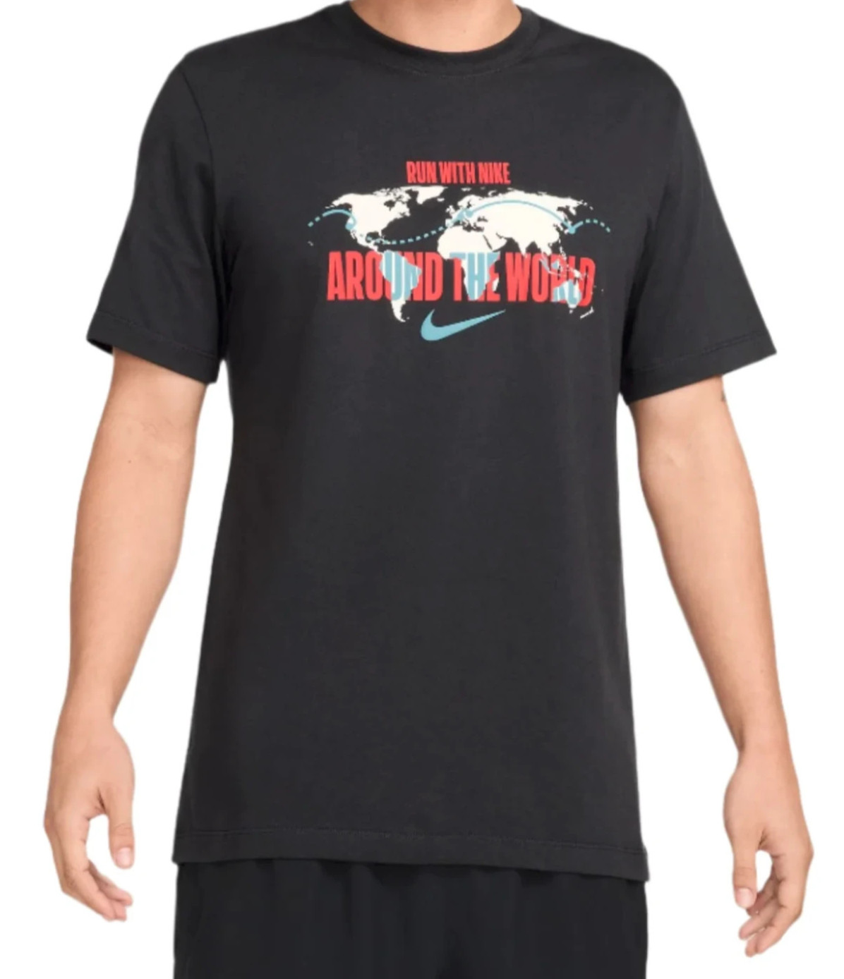 Nike Men's Faded Black Fast Forward Running T-Shirt (IM3861-045) Size L - NWT gallery