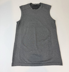 Lululemon Metal Vent Tech Tank Top Mens Small Gray Sleeveless Athletic Shirt