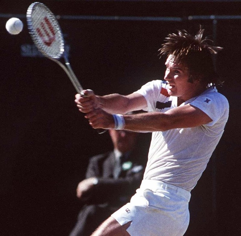 U.S Open Jimmy Connors Tennis Polo Shirt-worn in 1976 & 77 - Original Remake gallery