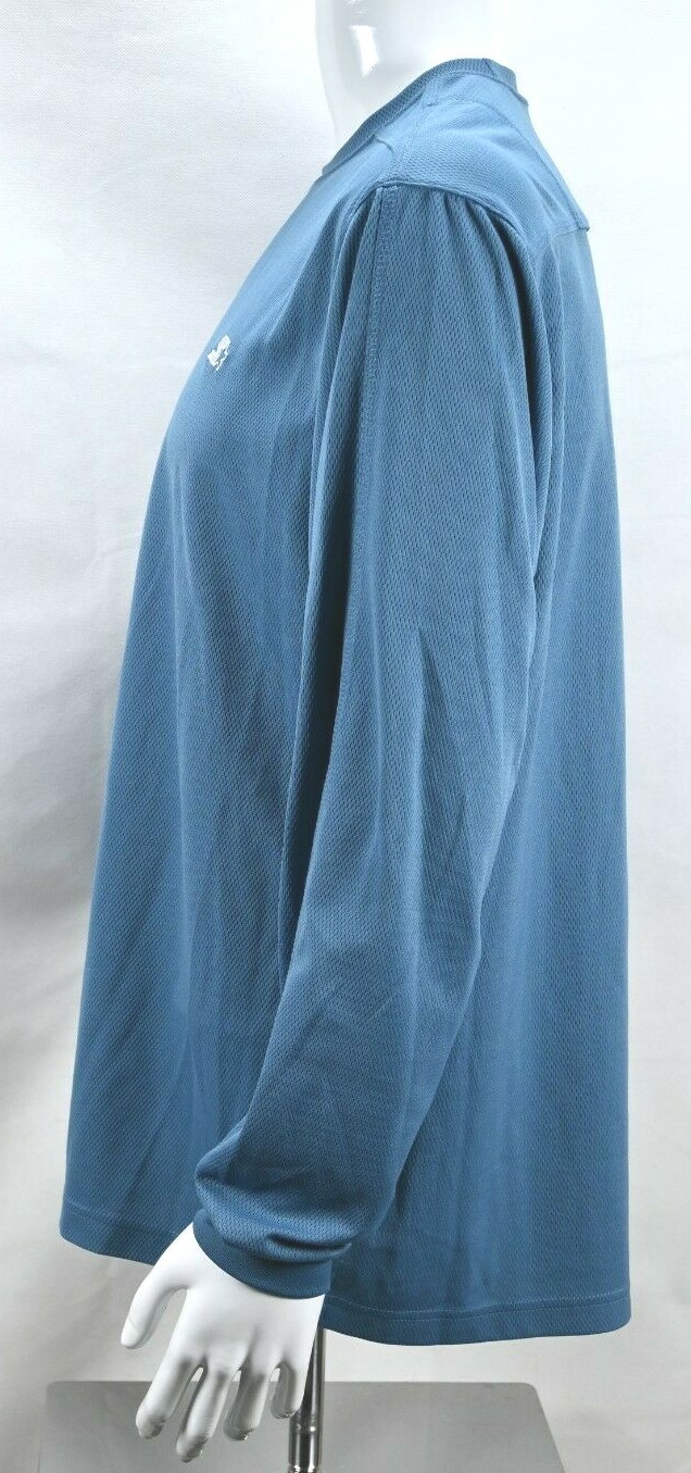 Starter Blue Pullover Long Sleeve Activewear Top Size L RN#70892 100% Polyester gallery