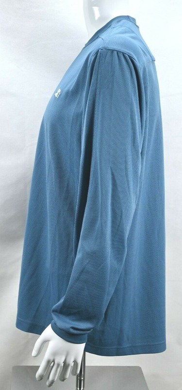 Starter Blue Pullover Long Sleeve Activewear Top Size L RN#70892 100% Polyester gallery