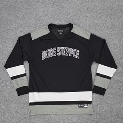 Dogg Supply Hockey Shirt Mens Small Black Gray 93 Jersey Mesh Snoop Dogg