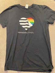 Men’s Sephora Gay Pride Equality Black Shirt Small