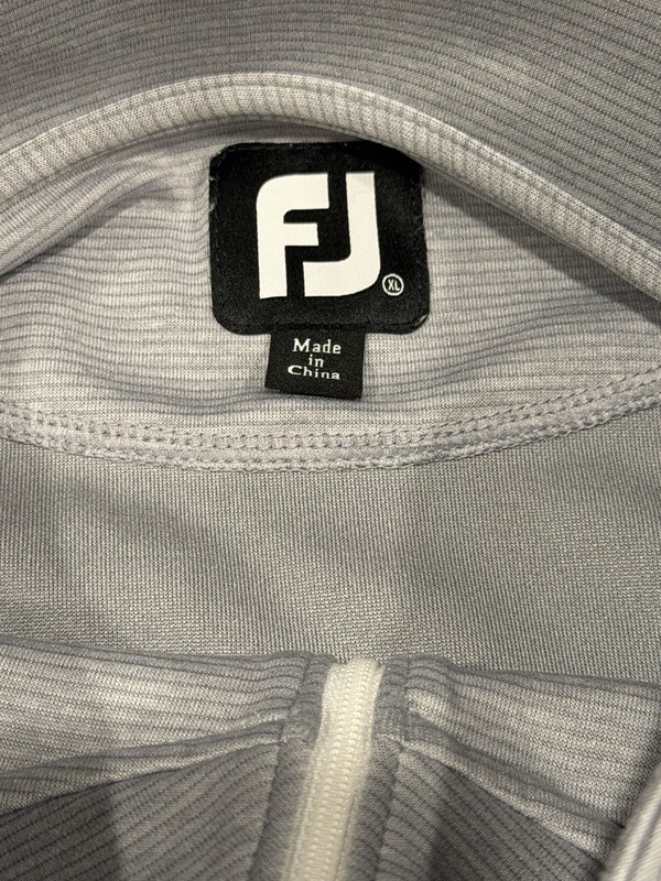 Footjoy FJ 1/4 Zip Pullover Men's XL Tamarack Country Club Golf Performance gallery