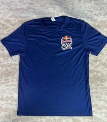 🔥🔥🔥 Red Bull 3X Logo T-Shirt Blue Adult Size Small U🔥🔥🔥