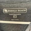Pebble Beach Pullover Mens Large Gray 1/4 Zip Lightweight Performance Golf Top gallery