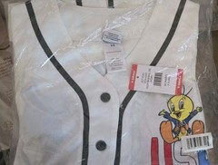 Mesh Baseball Tee ivory