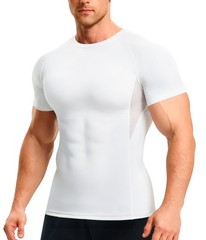 Nebility Mens Compression Shirt Tank Top Shapewear Slimming Undershirt Body S…