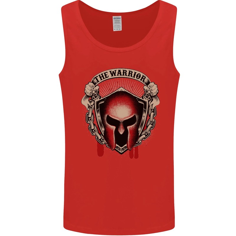The Warrior Gym Spartan Helmet Bodybuilding Mens Vest Tank Top gallery