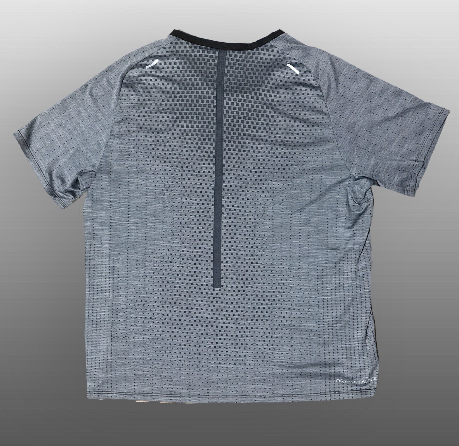 Nike Tech Knit Dri-FIT ADV Short-Sleeve Running Shirt Grey Size Large gallery