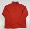 REI Shirt Mens Large Orange OXT Tech 1/4 Zip Pullover Golf Golfer Hiking Hunting gallery