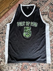 Fury Of Five Basketball Jersey XL NYHC Madball Merauder E Town Concrete Subzero