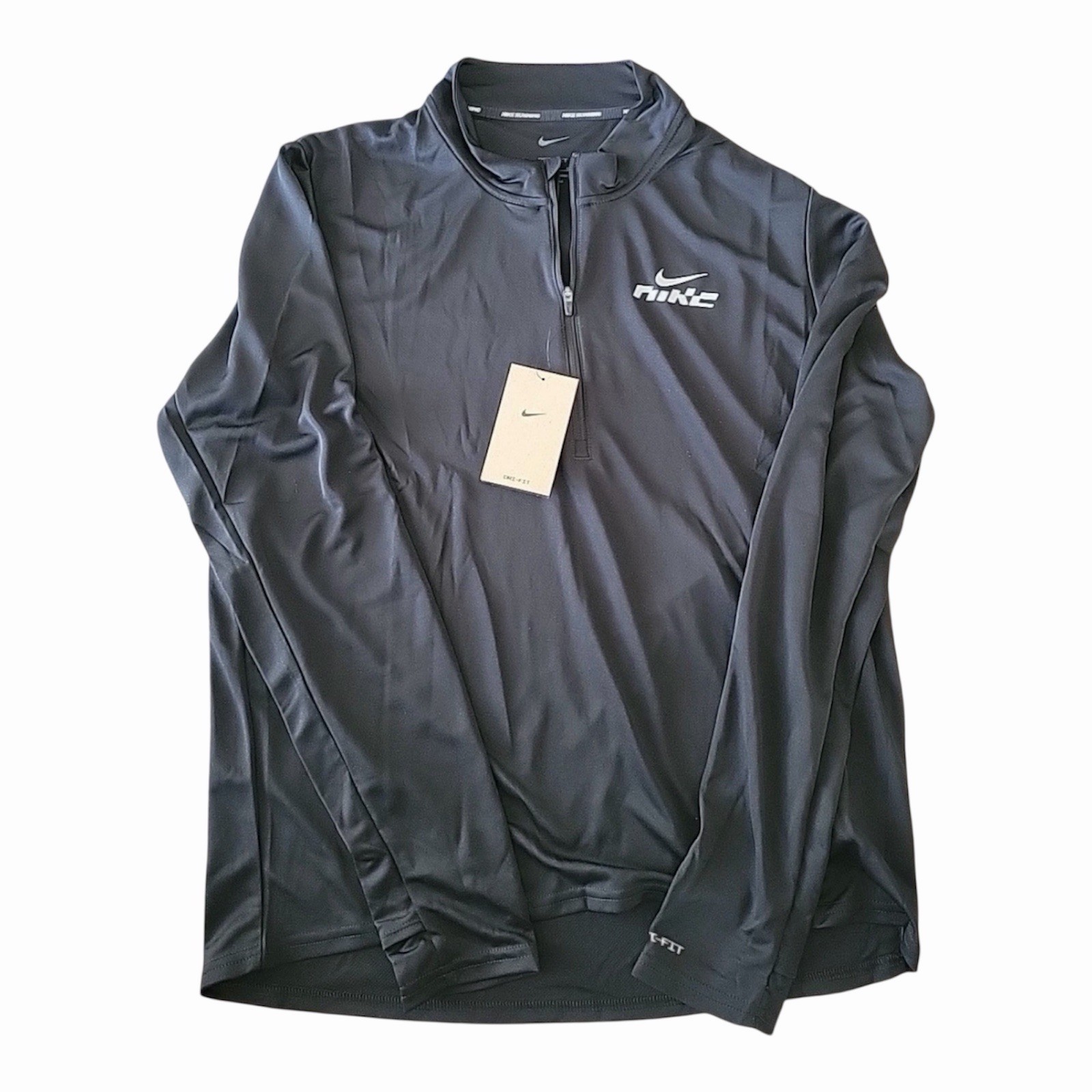 New Men's Nike Flash Pacer Running 1/2 Half Zip Long sleeve Shirt IB3772-070 gallery