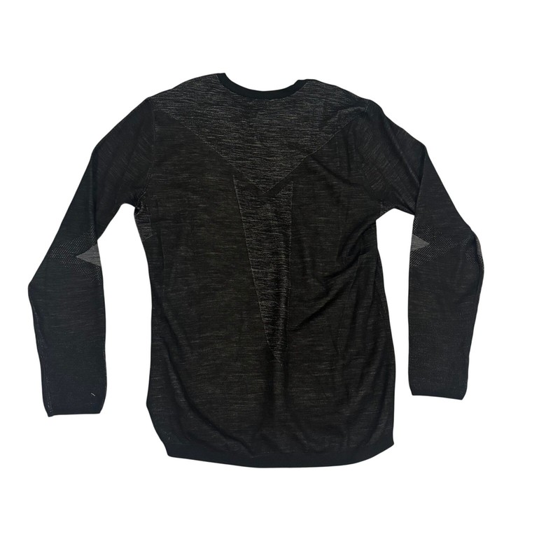 Smartwool Intraknit 200 Thermal Merino Base Layer Crew XL Black EUC SW019286 gallery