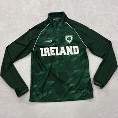 Lansdowne Ireland Drylans Performance 1/4 Zip Athletic Rugby Shirt Men’s Size S