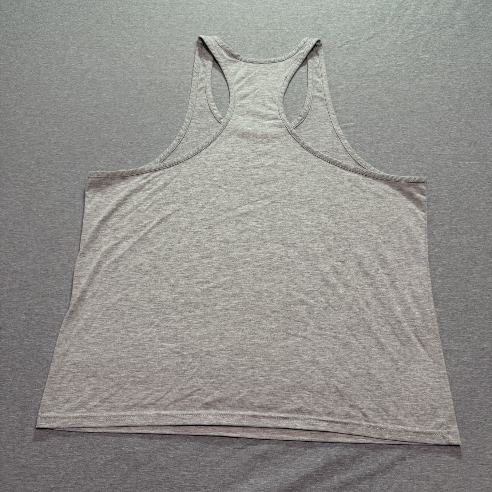 Men's Tank Top Large Gymwear Athleisure Workout Minimalist Lounge Gray gallery