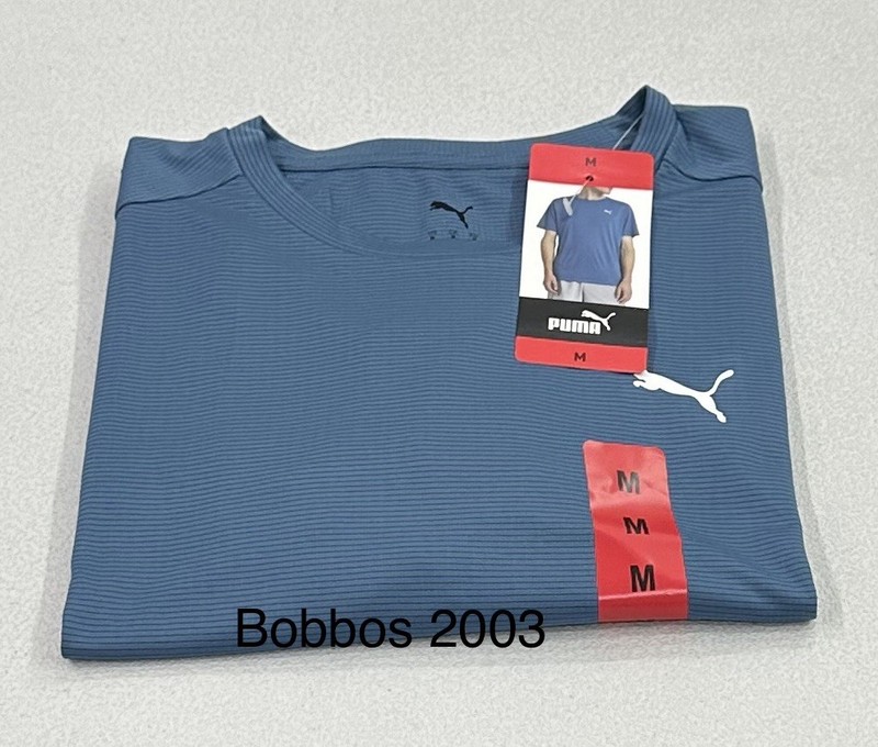 Puma Men's Active Tee, Blue, Size M gallery