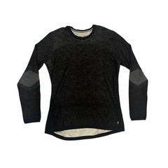 Smartwool Intraknit 200 Thermal Merino Base Layer Crew XL Black EUC SW019286