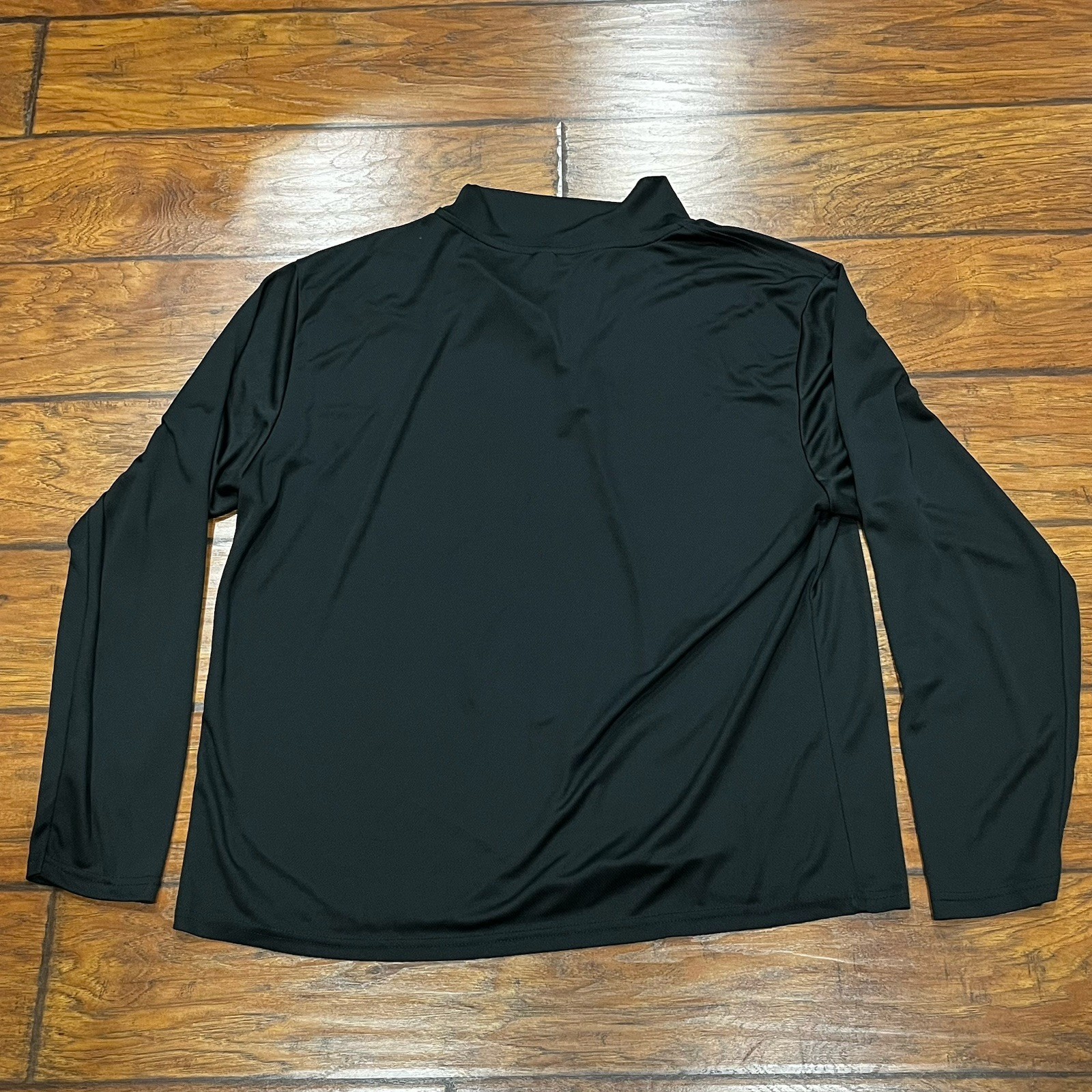 Snap On Tools 1/4 Zip Performance Pullover Long Sleeve Stretch Black Mens XL gallery