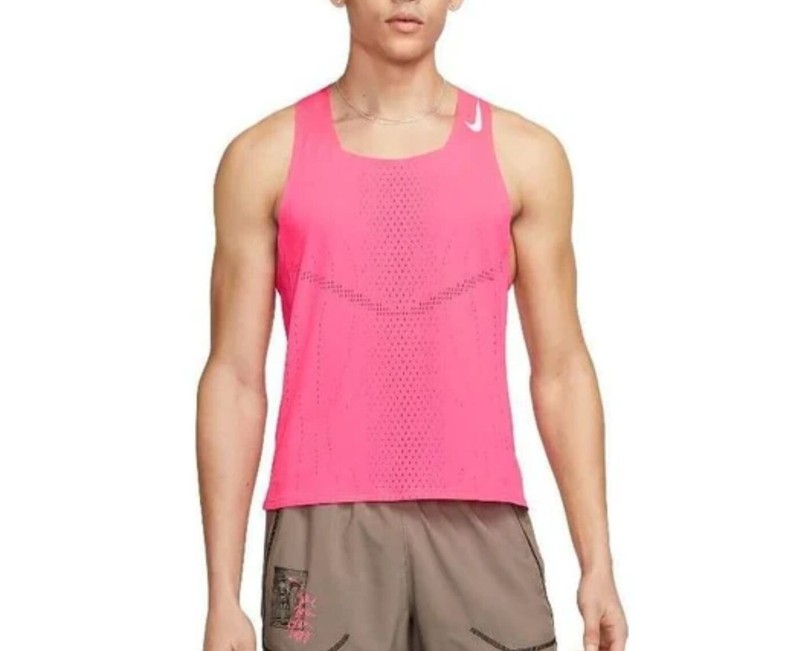 Nike Dri-Fit ADV Aeroswift Running Singlet DM4624-639 Size XXL Pink gallery