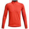 UNDER ARMOUR Qualifier Run 2.0 Fitted 1/2 Zip SHIRT w/ Thumbholes Mens SMALL NEW gallery