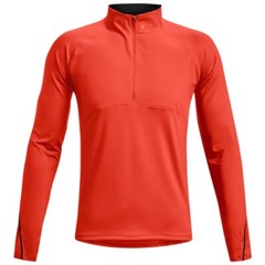 UNDER ARMOUR Qualifier Run 2.0 Fitted 1/2 Zip SHIRT w/ Thumbholes Mens SMALL NEW