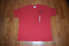 NEW Mens CHAMPION UNLV Red Short Sleeve Crew NCAA Shirt L Large