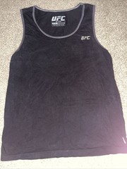 UFC Embroidered Tank Top Black Size XL