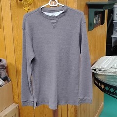 Alpine Lakes Brown Thermal Long Sleeve Crew Neck Men’s Large 100% Polyester Top