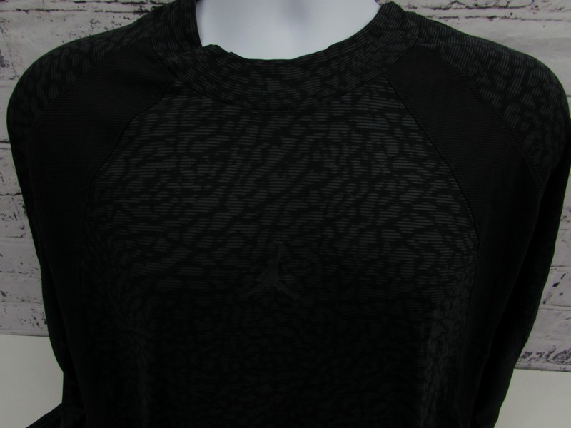 Nike Air Jordan Dri-FIT ADV Long Sleeve Shirt Men Size M Elephant Print NEW. gallery